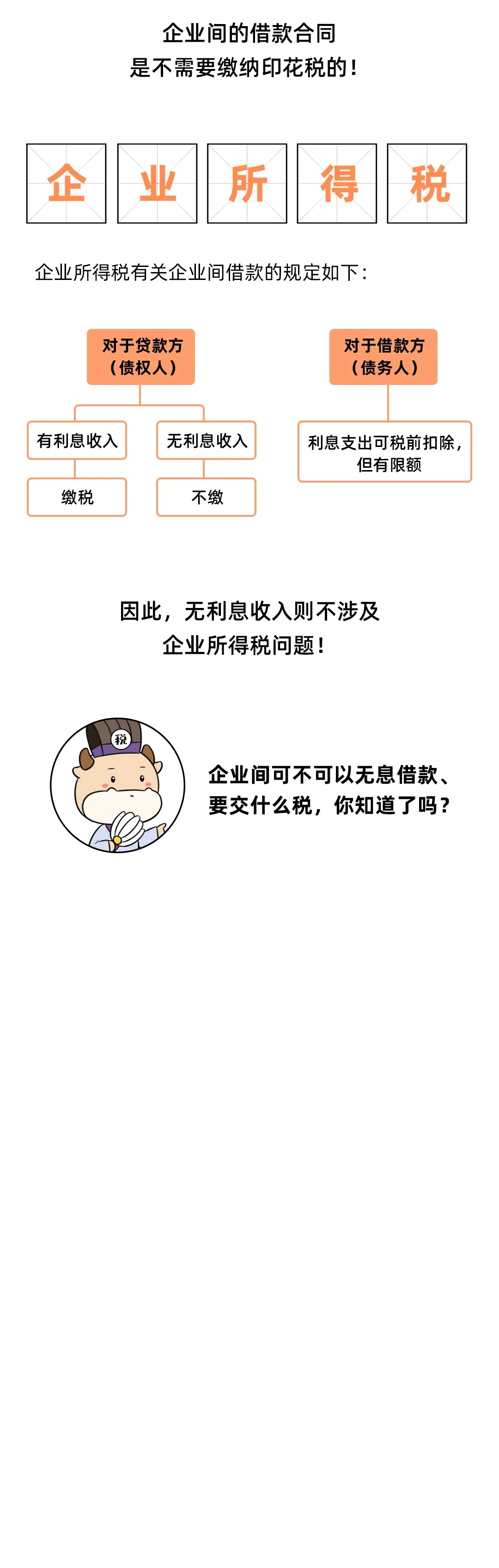 企业之间借款，可以签订无息借款的协议吗？这是我见过最好的回答！