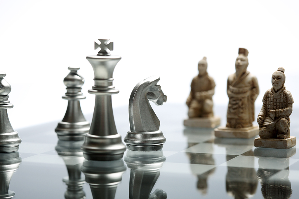 千库网_静物兵马俑国际象棋_摄影图编号363552